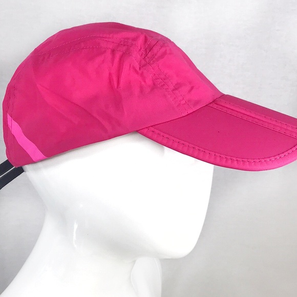 Accessories - Pink FitKicks Folding Cap with UPF 50